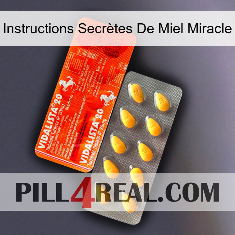 Instructions Secrètes De Miel Miracle new01